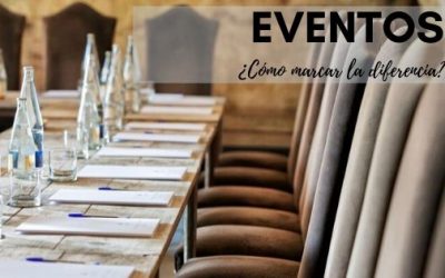 ¿Cómo organizar un evento y marcar la diferencia?